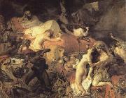 Eugene Delacroix Eugene Delacroix De kill of Sardanapalus Spain oil painting reproduction